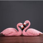 duo de flamant rose