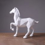 Statue Cheval Origami