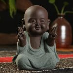Statuette Moine Bouddhiste