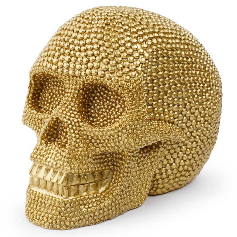 Statue tête de mort - ornement crânien 13 cm – Image 4
