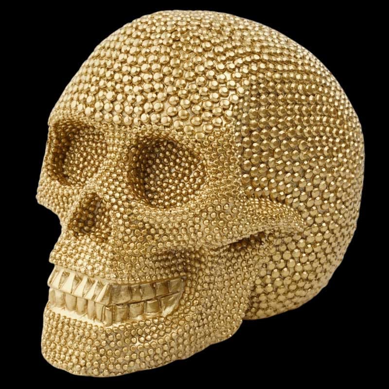 Statue tête de mort - ornement crânien 13 cm – Image 5