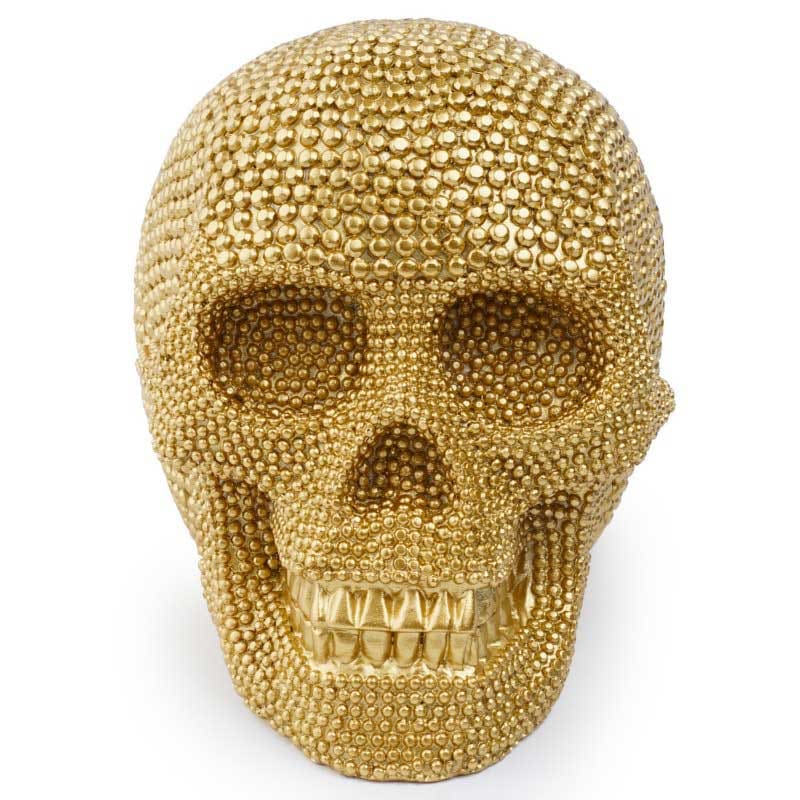 Statue tête de mort - ornement crânien 13 cm – Image 2