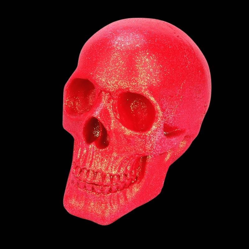 Statue tête de mort pailletée de 18 cm – Image 4