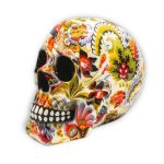 Statue tête de mort - Crâne Mexicain décoratif 15cm